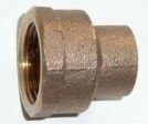 Rotgu�-L�tfitting �bergangsmuffe Typ 4270g - 10 x 3/8'' Innengewinde