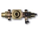 Syr HWS-Flansch 3/4''  kpl.-Einheit mit Absperrungen, passend zu Drufi-Filter, MultiSafe und Protect