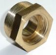 Reduzier-Muffennippel mit Innenbund 3/4''AG x 1/2'' IG  f�r DN 16