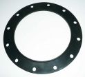 Gummi - Flanschdichtung f�r Speicher Gr��e 220/290 mm