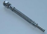 Flex. Schlauch 150mm  mit Quetschverschraubung 10mm x Rohrsutzen 10mm