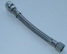 Flex. Schlauch 150mm  mit Quetschverschraubung 10mm x �berwurf 3/8''