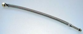 Flex. Schlauch 350mm mit �berwurfmuttern  3/8'' und AG- M 10x1