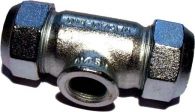 Gebo Verschraubung f�r Stahlrohr 3/8'' Typ T, mit Abgang IG