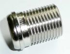 Schraubnippel 3/8'' vernickelt