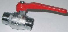 Kugelhahn mit Hebel mit vollem Durchgang mit Au�engewinde 1/2''