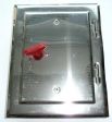 Kamint�re aus Edelstahl V4A  11 x 25 cm
