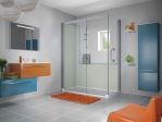 Kinedo Kpl.-Dusche Kinemagic Basic f�r Badewannenaustausch, Eck-Ausf�hrung