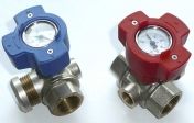 Multifunktionskugelhahn-Set f�r W�rmetauscher 3/4''