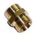 Messing Doppelnippel mit Innenkonus  1/8'' x 1/8''