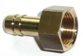 Messing Gewindet�lle 6mm mit Innengewinde  1/8''