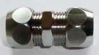 Doppelnippel Quetschverschraubung 3/8'' x 10/10mm verchromt