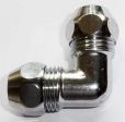 Winkel - Quetschverschraubung 8x8mm verchromt