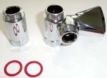 Ger�te - Nebenanschlu�ventil 3/4'' rechts, verchromt