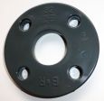 Flansch aus PVC-U  f�r Bundbuchsen 16mm
