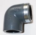 PVC-U  �bergangs-Winkel 20mm x 1/2'' IG