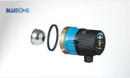 Hocheffizienz-Motor Vortex BLUE-ONE BWO 155 ERT (433-101-060) mit elektronischem Regelthermostat