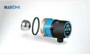 Hocheffizienz-Motor Vortex BLUE-ONE BWO 155 Z (433-101-030) mit Schaltuhr