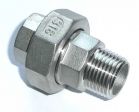 Edelstahl Verschraubung 1/4'' IG / AG  konisch- dichtend