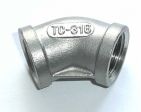 Edelstahl Winkel 1/8'' 45�  IG / IG