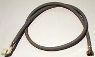 Kunststoff-Nitril-Hochdruck Anschlussschlauch 3/8'' x 1500 mm / 90 bar